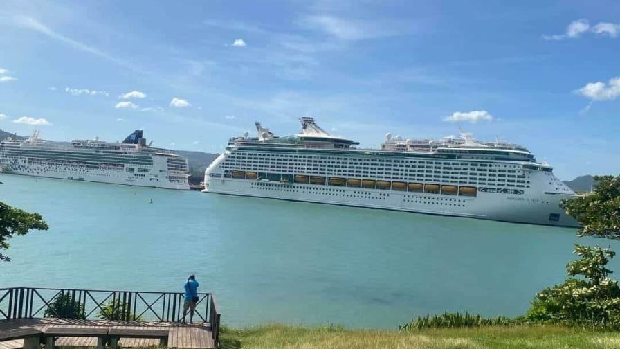 Cinco cruceros atracaron este martes en Puerto Plata