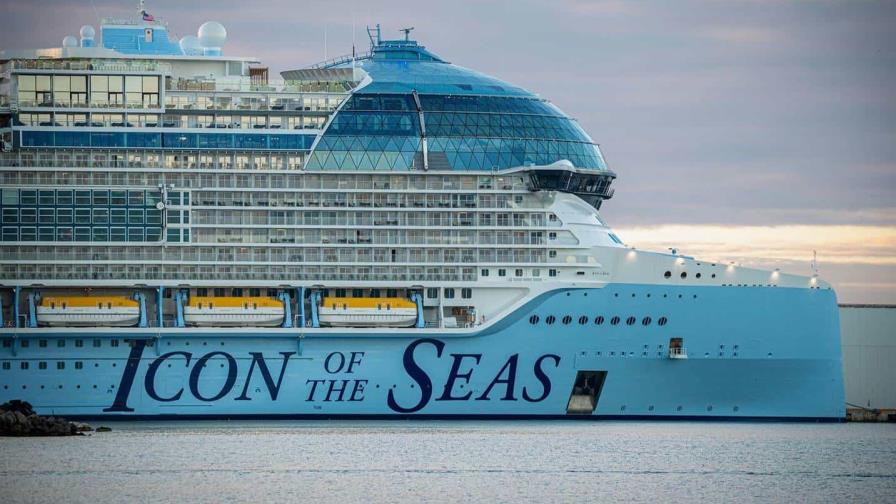 Llega a Miami para su inauguración, el Icon of the seas, el mayor crucero del mundo