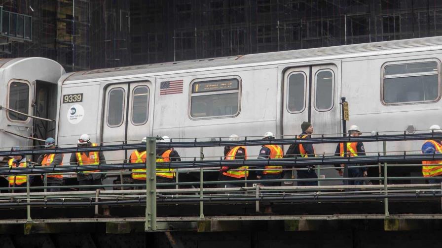 Se descarrila un tren del metro de Nueva York, segundo incidente similar en una semana