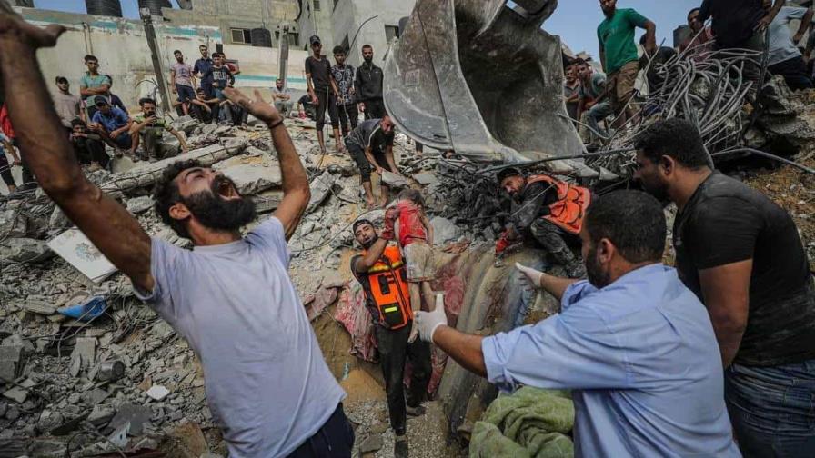 Israel ataca el sur de Gaza en plena gira regional de Blinken