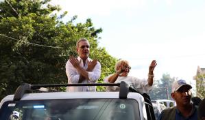 Abinader moviliza San Juan junto a Hanoi Sánchez