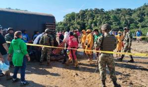 Ya son 33 fallecidos por derrumbes en una carretera del departamento colombiano del Chocó