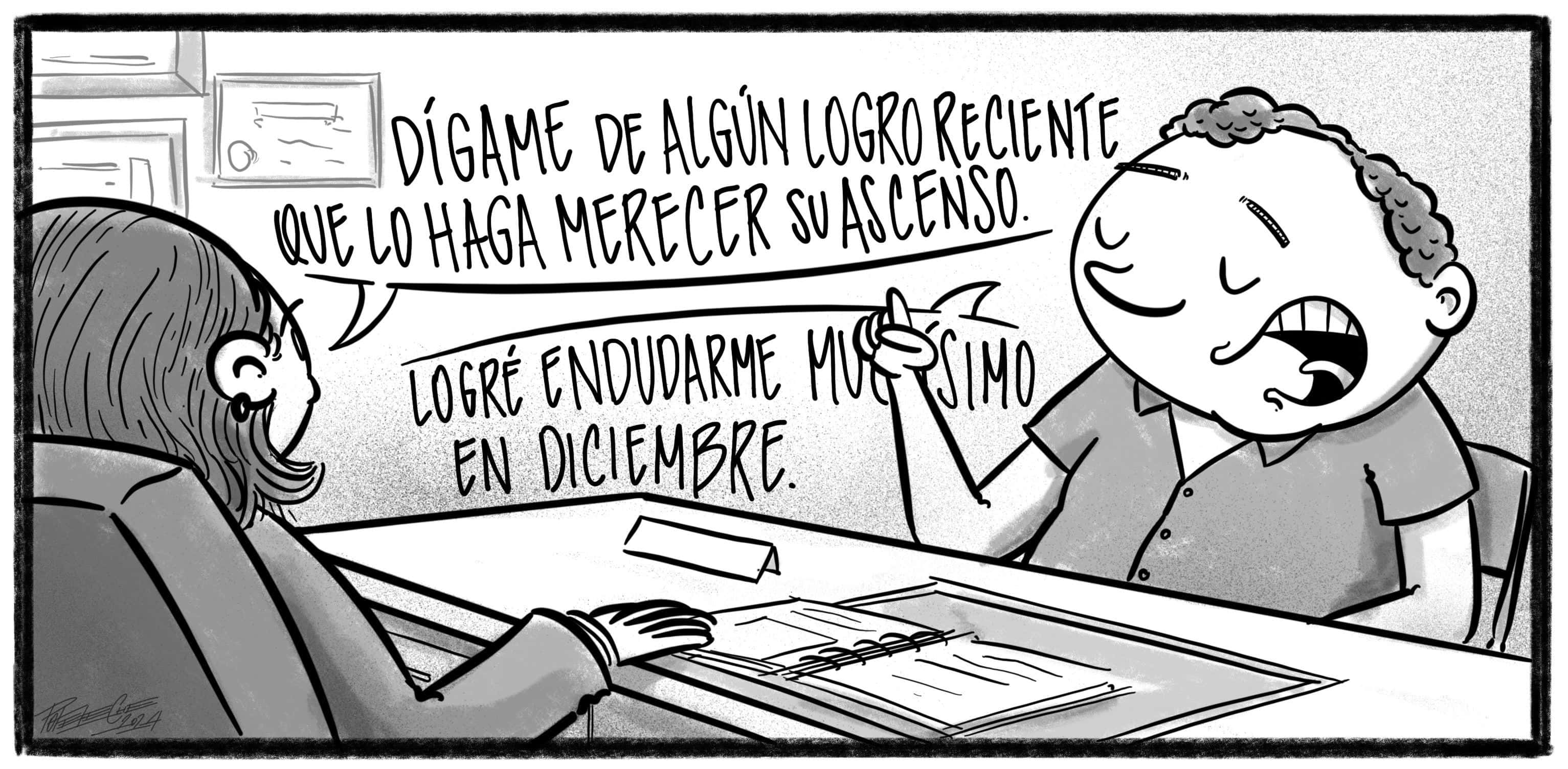 Caricatura de Noticiero Poteleche 15 enero 2024