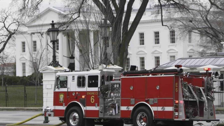 Los bomberos reciben una falsa alerta de incendio en la Casa Blanca