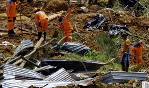 El alud que enluta a todo un pueblo colombiano por la muerte de 39 viajeros