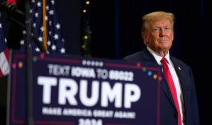 Trump se somete al primer escrutinio de los republicanos en los caucus de Iowa más gélidos