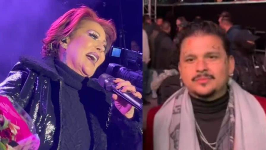 Alejandra Guzmán confunde a fanático con Christian Nodal durante concierto y el momento se hace viral