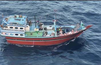 Armada estadounidense incauta armas destinadas a rebeldes hutíes en Yemen