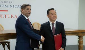 República Dominicana firma memorando con China para cooperar en cultivos como arroz y tabaco