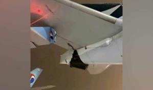 Choque entre avión de Korean Air y avión vacío de Cathay Pacific