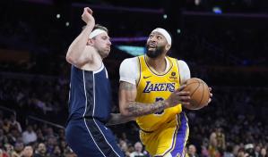 Lakers se sobreponen a triple doble de Luka Doncic para vencer 127-110 a Mavericks