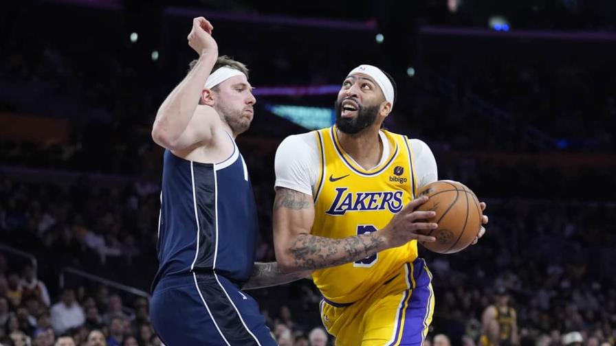 Lakers se sobreponen a triple doble de Luka Doncic para vencer 127-110 a Mavericks