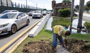 Alcaldía y Patrimonio Monumental buscan solucionar charco del fuerte San Diego