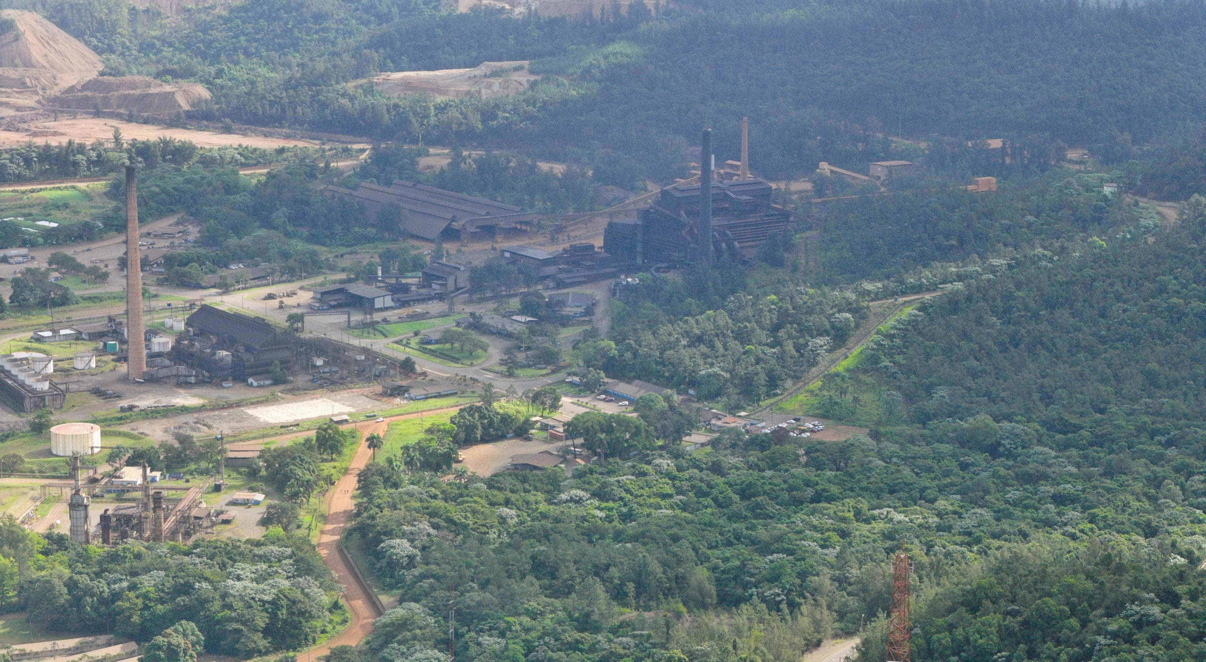 Vista de las instalaciones mineras de Falconbridge Dominicana, el 18 de enero del 2024.