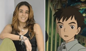 Colombiana "exageró" su participación en la película animada "The Boy and the Heron"