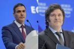 Milei y Sánchez, dos modelos contrapuestos en Davos