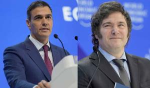 Milei y Sánchez, dos modelos contrapuestos en Davos