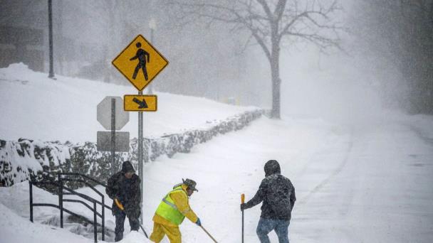 Casi dos tercios de EEUU con temperaturas bajo cero y en alerta por una tormenta invernal