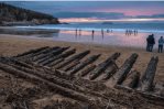 Tormenta saca los restos de un naufragio de 112 años de antigüedad en EE.UU.
