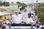 Abinader encabeza dos multitudinarias caravanas en el Este