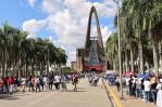 Cientos de familias acudieron a la Basílica para celebrar Día de la Virgen de la Altagracia