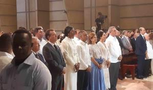 Presidente y primera dama participan en eucaristía por el Día de la Virgen de la Altagracia