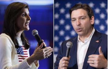La pugna entre Haley y DeSantis marca las primarias republicanas dominadas por Trump