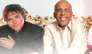 Braulio y Ramón Orlando juntos en Hard Rock Café Santo Domingo