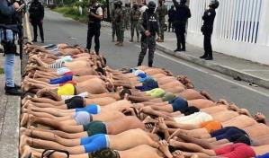 Envían a prisión preventiva a 77 sospechosos de intentar de asaltar un hospital en Ecuador