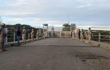 Aumentan vigilancia en la frontera por manifestaciones en Haití