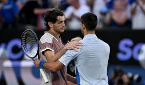Djokovic también puede con el calor y con Fritz para estar en semifinales