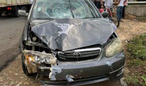 Tres heridos en accidente de tr&aacute;nsito en Consuelo, San Pedro de Macor&iacute;s