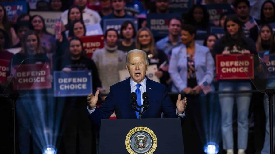 Biden señala a Trump como el responsable de que “la libertad esté en entredicho” Biden señala a Trump como el responsable de que “la libertad esté en entredicho”