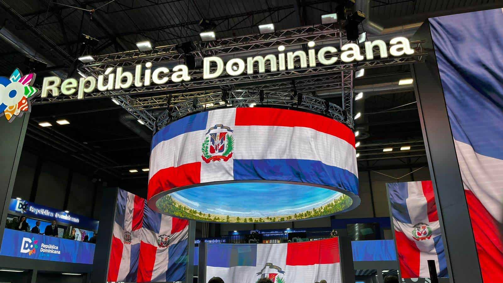 Estand dominicano en Fitur 2024.