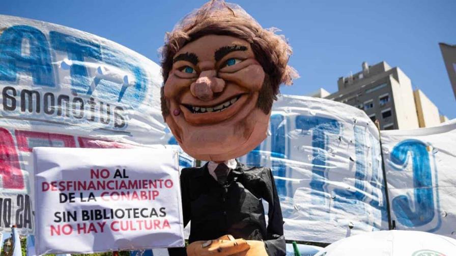 Demostración de fuerza en Argentina contra las reformas del Gobierno Milei