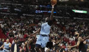 Grizzlies estropean debut de Rozier con Heat, que sufre 4ta derrota seguida