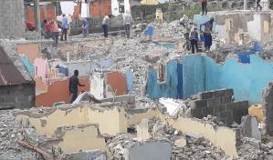 Obras Públicas inicia demolición de propiedades en el kilómetro 9