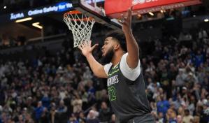 Karl Towns tiene su mejor actuación en una noche mala