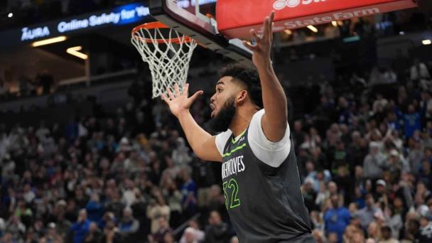 Karl Towns tiene su mejor actuación en una noche mala