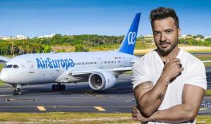 Luis Fonsi presenta en Fitur el avión que llevará su nombre