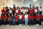 Yamilet Peña imparte charla sobre gimnasia en el Centro Educativo Aprendiendo Feliz Yamilet Peña imparte charla sobre gimnasia en el Centro Educativo Aprendiendo Feliz