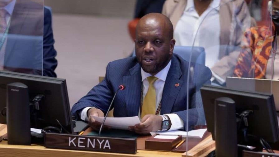 Kenia dice que el éxito en Haití solo se logrará con un apoyo multisectorial y de múltiples ejes