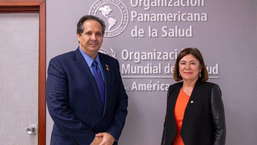 Nuevo ministro de Salud Pública visita instalaciones de la Organización Panamericana de la Salud