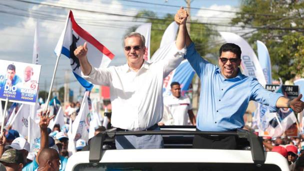 Abinader encabeza tres marcha caravanas en el Cibao Diario Libre