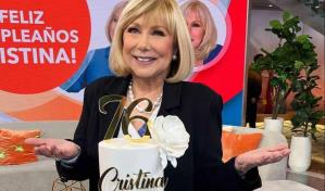 Cristina Saralegui reaparece y habla de su salud luego de 14 años retirada de Univision