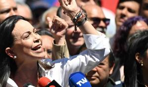No pueden hacer elecciones sin mí, dice María Corina Machado tras inhabilitación