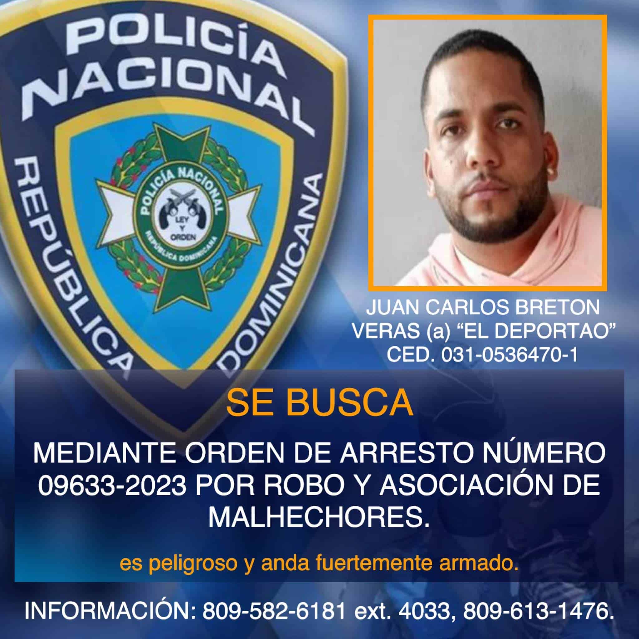 Juan Carlos Bretón Veras (a) El deportao