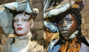 El maquillaje de porcelana de Pat McGrath para desfile de Maison Margiela