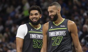 Towns lidera a Wolves en paliza de 121-87 sobre Mavs sin Doncic ni Irving
