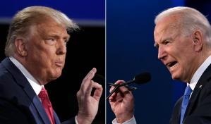 La campaña de Trump supera a la de Biden en recaudación, gastos y deudas